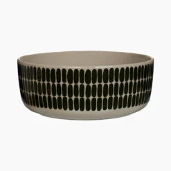 Marimekko Alku Brown/Green Serving Bowl