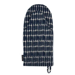 Marimekko Alku Cotton / Dark Blue Oven Mitt
