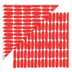 Marimekko Alku White / Red Lunch Napkins