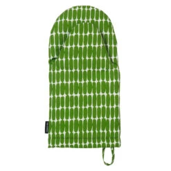 Marimekko Alku White / Green Oven Mitt