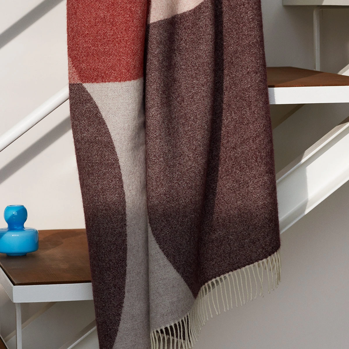 Marimekko Aqua Blue Flower Vase 6 Marimekko Aqua Blue Flower Vase - Image 4