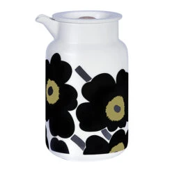 Marimekko Unikko Black Pitcher