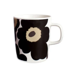 Marimekko Unikko Black / Green Mug