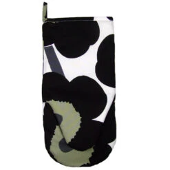 Marimekko Black Unikko Oven Mitt