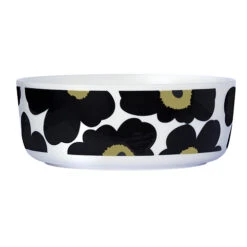 Marimekko -Marimekko marimekko black unikko serving bowl special anniversary edition 60