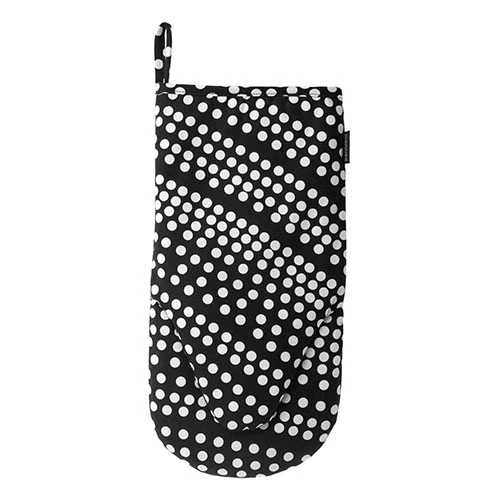 Marimekko Fokus Black/White Oven Mitt 3 Marimekko Fokus Black/White Oven Mitt