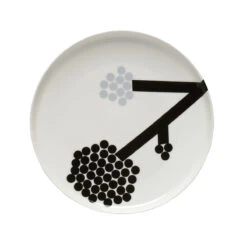 Marimekko Hortensie Black/White Dinner Plate 6 Marimekko Hortensie Black/White Dinner Plate -Marimekko marimekko hortensie black white dinner plate 84