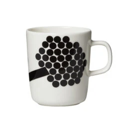 Marimekko Hortensie Black/White Mug -Marimekko marimekko hortensie black white mug 69