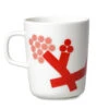 Marimekko Hortensie Red Mug 2 Marimekko Hortensie Red Mug -Marimekko marimekko hortensie red pink mug 35