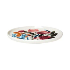 Marimekko Hyhma White / Multi Snack Plate