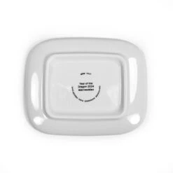 Marimekko Jalo White / Red / Pink Small Plate - Year Of The Dragon