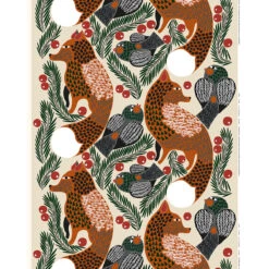 Marimekko Ketunmarja Greige / Multi Fabric Repeat