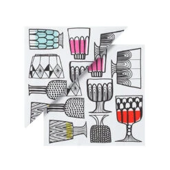 Marimekko Kippis White/Multi Cocktail Napkins