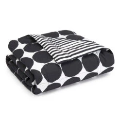 Marimekko Kivet Black / Ajo Black Reversible Throw 13 Marimekko Kivet Black / Ajo Black Reversible Throw -Marimekko marimekko kivet ajo throw blanket 19