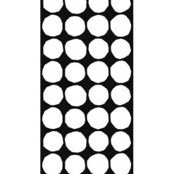 Marimekko Kivet White/Black Upholstery Fabric -Marimekko marimekko kivet white black upholstery fabric 52