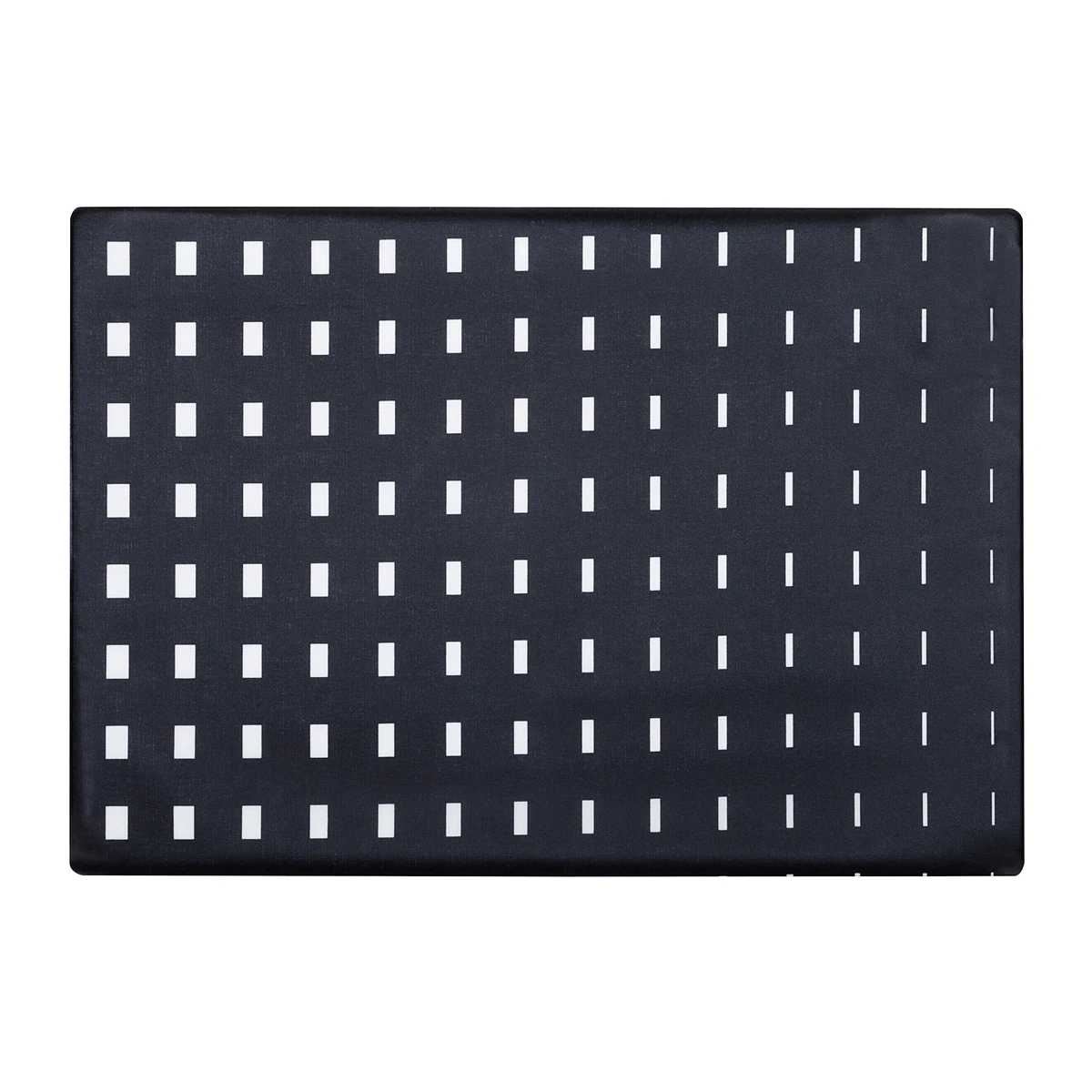 Marimekko Kullervo Black / White PVC-Coated Placemat 3 Marimekko Kullervo Black / White PVC-Coated Placemat