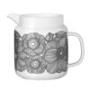 Marimekko Geranium White/Grey Jug