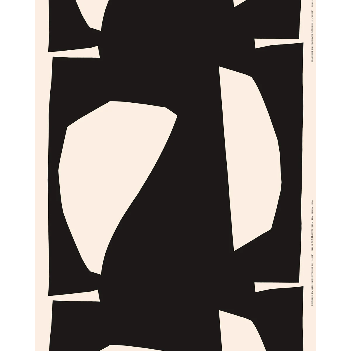 Marimekko Lohko Fabric Repeat 3 Marimekko Lohko Fabric Repeat