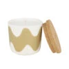 Marimekko Lokki Beige / White Awakening Garden Scented Candle