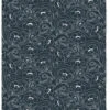 Marimekko Lomapaiva Dark Grey / White Upholstery Fabric