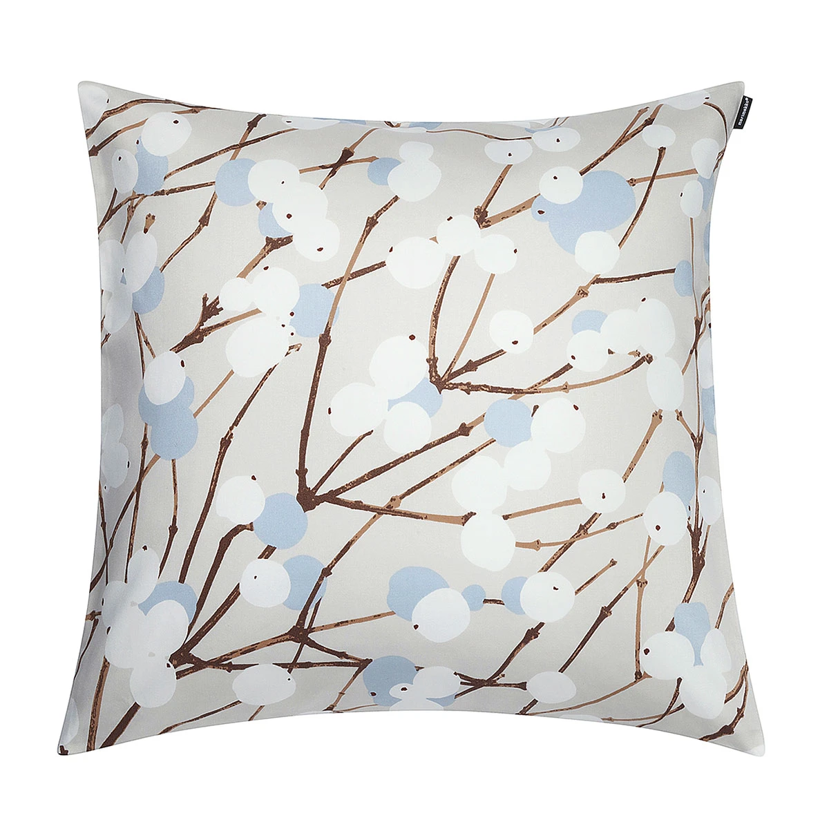 Marimekko Lumimarja Grey/Blue Throw Pillow 3 Marimekko Lumimarja Grey/Blue Throw Pillow