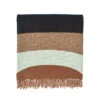 Marimekko Melooni Brown Throw Blanket