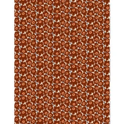 Marimekko Mini Unikko Brown / Beige / Navy Fabric -Marimekko marimekko mini unikko brown beige navy fabric 47