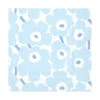 Marimekko Mini Unikko Light Blue / White Lunch Napkins -Marimekko marimekko mini unikko light blue white lunch napkins 12