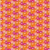Marimekko Mini Unikko Lime/Pink/Orange Fabric
