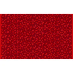 Marimekko Mini Unikko Red / Maroon Fabric -Marimekko marimekko mini unikko red maroon fabric 28