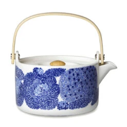 Marimekko Mynsteri Blue Teapot