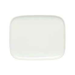 Marimekko Oiva White Rectangular Plate -Marimekko marimekko oiva rectangular plates 97