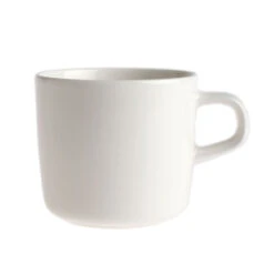 Marimekko Oiva White Coffee Cup -Marimekko marimekko oiva white coffee cup 55