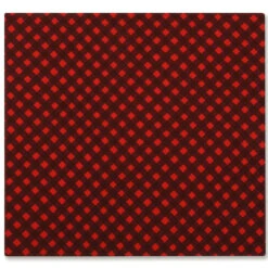 Marimekko Okko Red Napkin / Tea Towel