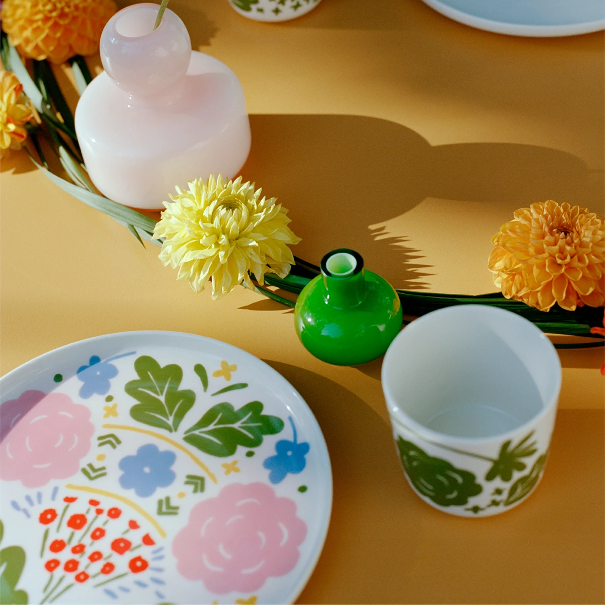 Marimekko Onni Salad Plate 4 Marimekko Onni Salad Plate - Image 2