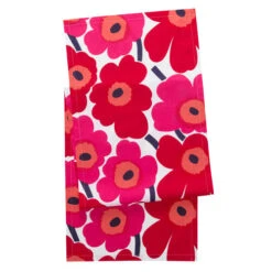 Marimekko Pieni Unikko Red/White Table Runner