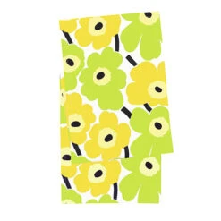 Marimekko Pieni Unikko Lime/White Table Runner