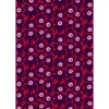 Marimekko Pieni Unikko Red / Plum / Pink Acrylic-coated Cotton