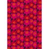 Marimekko Pieni Unikko Red / Plum PVC-Coated Cotton Fabric