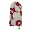 Marimekko Pieni Unikko Cotton / Red Oven Mitt -Marimekko marimekko pieni unniko oven mitt 17