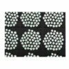 Marimekko Puketti Black / Green PVC-Coated Placemat
