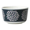 Marimekko Puketti Navy / Rust Dessert Bowl -Marimekko marimekko puketti navy rust dessert bowl 22