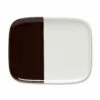 Marimekko Puolikas Brown Small Plate -Marimekko marimekko puolikas brown plate 16