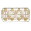 Marimekko Puu Gold / White Oblong Tray -Marimekko marimekko puu gold white oblong tray 25