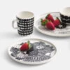 Marimekko Rasymatto Black / White Mug -Marimekko marimekko r symatto black white mug 28