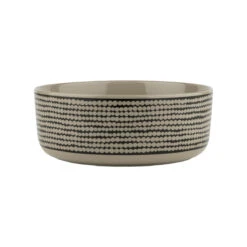 Marimekko Räsymatto Black / Terra Serving Bowl 1.5 L