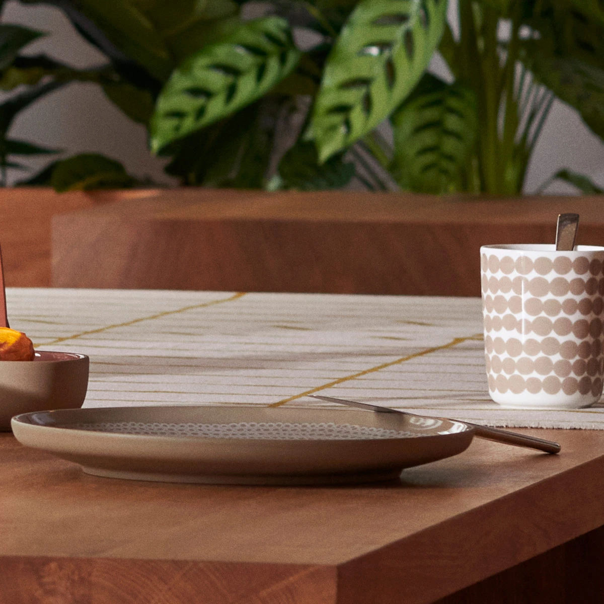 Marimekko Rasymatto Beige Mug 4 Marimekko Rasymatto Beige Mug - Image 2