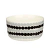 Marimekko Rasymatto Grey / Black Soup / Cereal Bowl -Marimekko marimekko rasymatto grey black soup cereal bowl 58