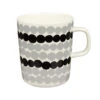 Marimekko Rasymatto Grey / White / Black Mug -Marimekko marimekko rasymatto grey white black mug 24