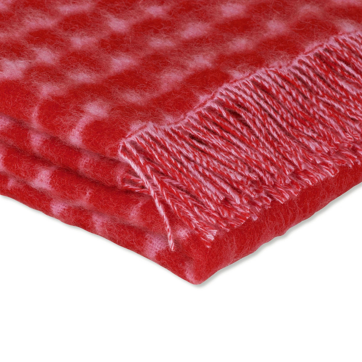 Marimekko Rasymatto Pink / Red Blanket 8 Marimekko Rasymatto Pink / Red Blanket - Image 6